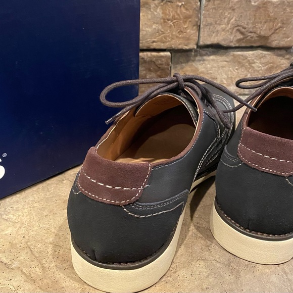 Dockers Men’s Maxwell Business Casual Shoes Grey 12M - Picture 4 of 9